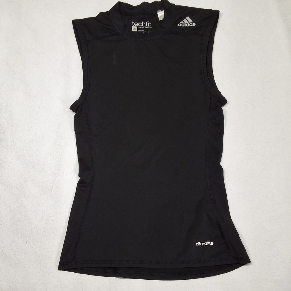 Adidas Techfit Compression Black Active Tank Top Size S